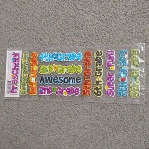 ✨3/$10 OR 5/$15✨ School Year Stickers - New